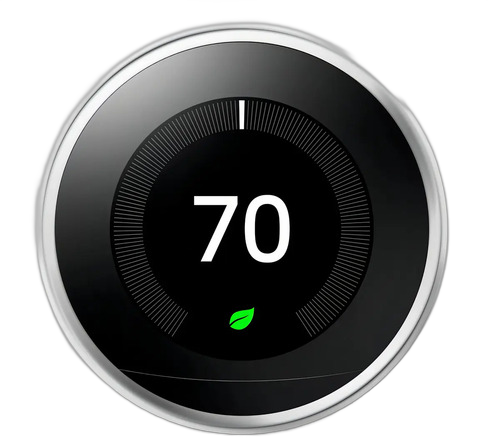 [PR50025GOO0002] NEST LEARNING THERMOSTAT 3RD GENERATION POLISHED STEEL MODELO T3019US