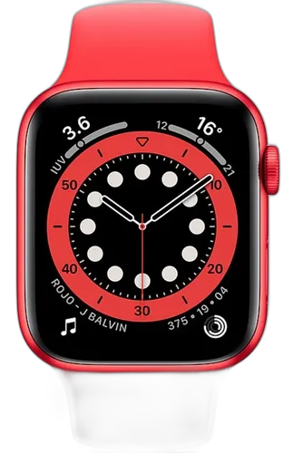 [PR10040APP0005] APPLE WATCH SERIES 6 40MM RED ALUMINIUM CASE WITH RED SPORT BAND GPS MODELO M00A3LL/A