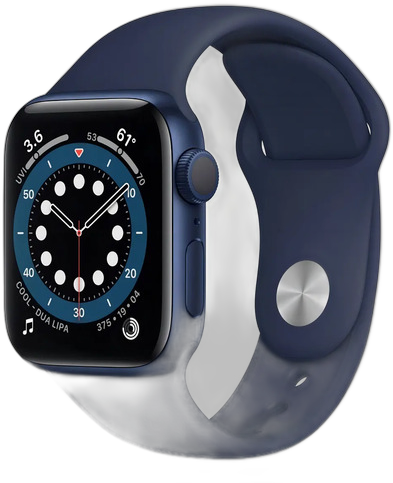 [PR10040APP0009] APPLE WATCH SERIES 6 44MM BLUE ALUMINIUM CASE WITH DEEP NAVY SPORT BAND GPS MODELO M00J3LL/A