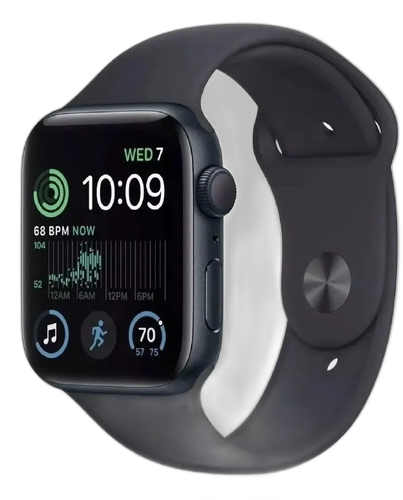 APPLE WATCH SE (2 GEN) 44MM MIDNIGHT ALUMINIUM CASE SPORT BAND MIDNIGHT S/M MNTF3LL/A