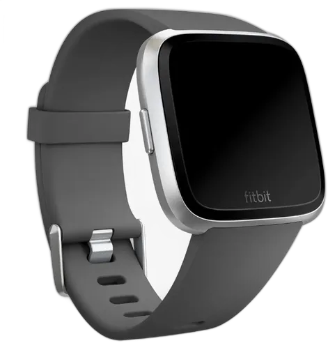 [PR10040FIT0001] FITBIT VERSA LITE EDITION CHARCOAL CLASSIC BAND SILVER ALUMINIUM CASE