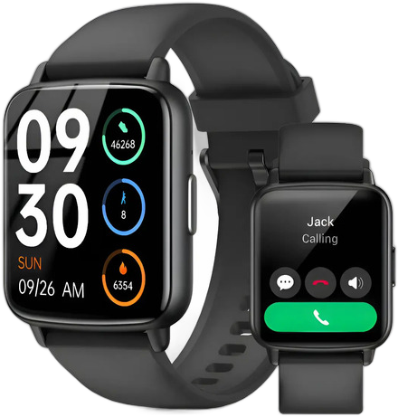 JEEJTEK SMART WATCH, 1.83" HD SMARTWATCH MODELO OY22E BLACK