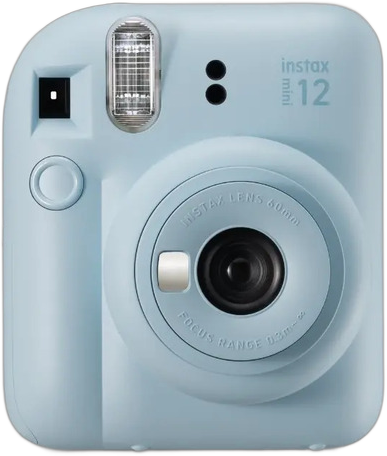 FUJIFILM INSTAX MINI 12 INSTANT FILM CAMERA PASTEL BLUE