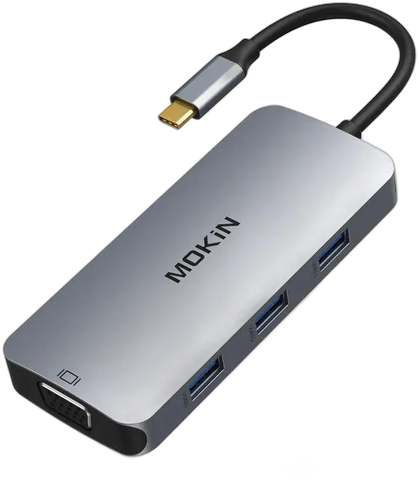 [PR20045MOK0001] MOKIN USB-C HUB 8 IN 1