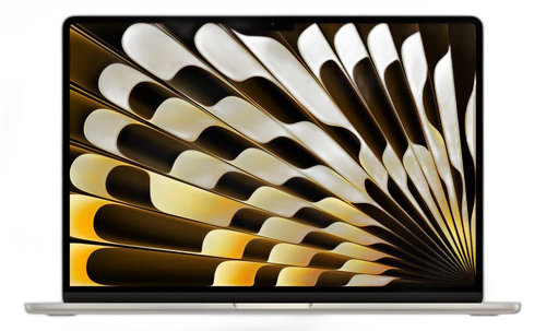 APPLE MACBOOK AIR 15”- APPLE M5 CHIP - 16GB MEMORY - 512GB SSD - STARLIGHT