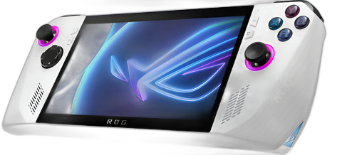ASUS ROG ALLY 7" FHD GAMING HANDHELD - AMD RYZEN Z1 EXTREME PROCESSOR - 512GB - WHITE