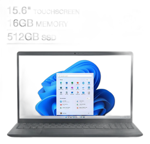 DELL INSPIRON 15 15.6" TACTIL AMD RYZEN 7-7730U 16GB DE RAM 512 SSD