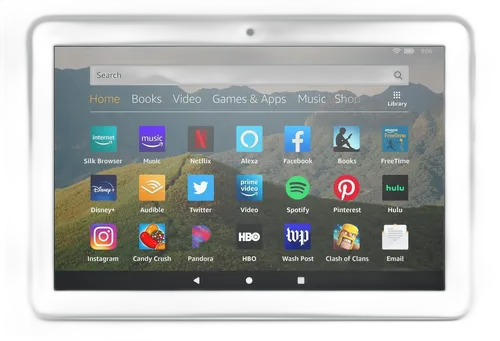 AMAZON FIRE HD8 8" HD DISPLAY 2GB RAM 32GB SSD WITH ALEXA - WHITE