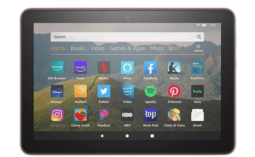 AMAZON FIRE HD8 8" HD DISPLAY 2GB RAM 32GB SSD WITH ALEXA - PLUM