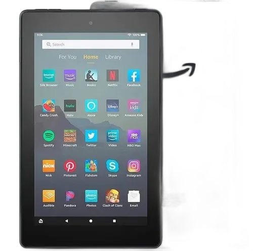 AMAZON FIRE HD7 7" HD DISPLAY 1GB RAM 16GB SSD WITH ALEXA - BLACK
