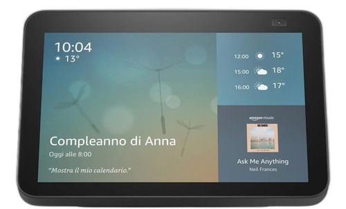 AMAZON ECHO SHOW CHARCOAL 8 WITH ALEXA 2GEN