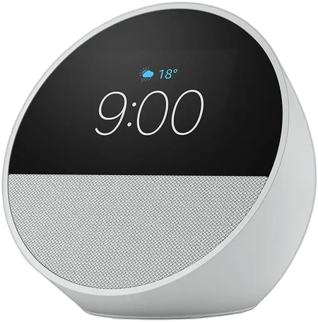 AMAZON ECHO SPOT GLACIER WHITE MODELO B073SRJD46