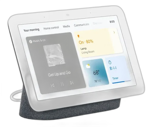 GOOGLE NEST HUB 7-INCH 2ND GENERACIÓN CHARCOAL MODELO GA01892-US