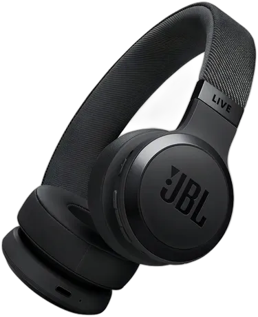 JBL LIVE 670NC WIRELESS ON-EAR HEADPHONES – BLACK